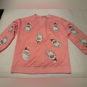 Santa Long Sleeve Sweatshirt